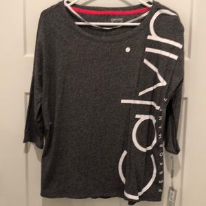 Calvin Klein performance workout top